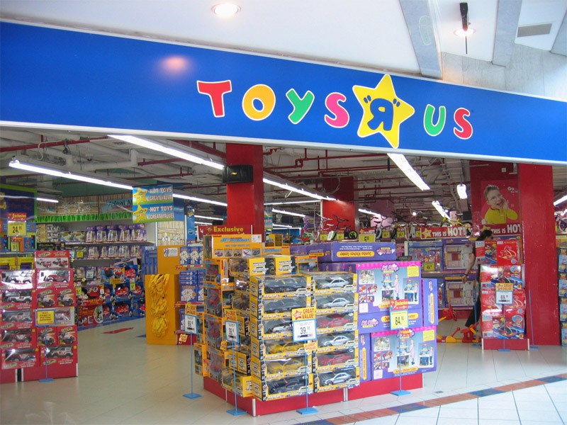 Toys'R'Us – це відома мережа магазинів іграшок і товарів для дітей